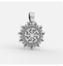 Оберег Свитовит из серебра в Ярило